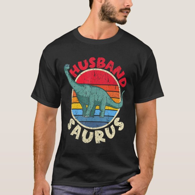 Manar Make Saurus I Brachiosaurus Diplodocus I T Shirt (Framsida)
