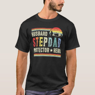 Manar Make Stepdad Protector Hero För manar Vintag T Shirt