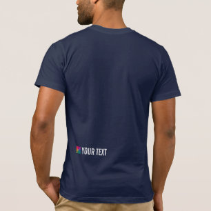 Manar-mall Skriv tillbaka utskrift av avsändarbell T Shirt