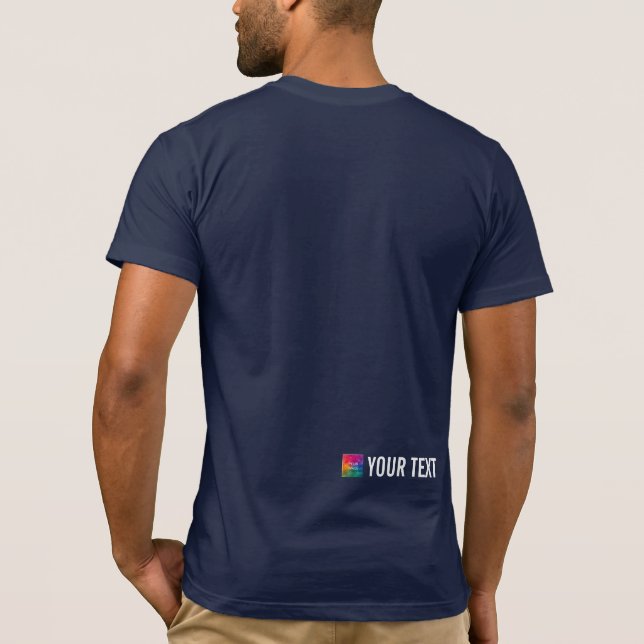 Manar-mall TShirts back Print Bella Canvas (Baksida)