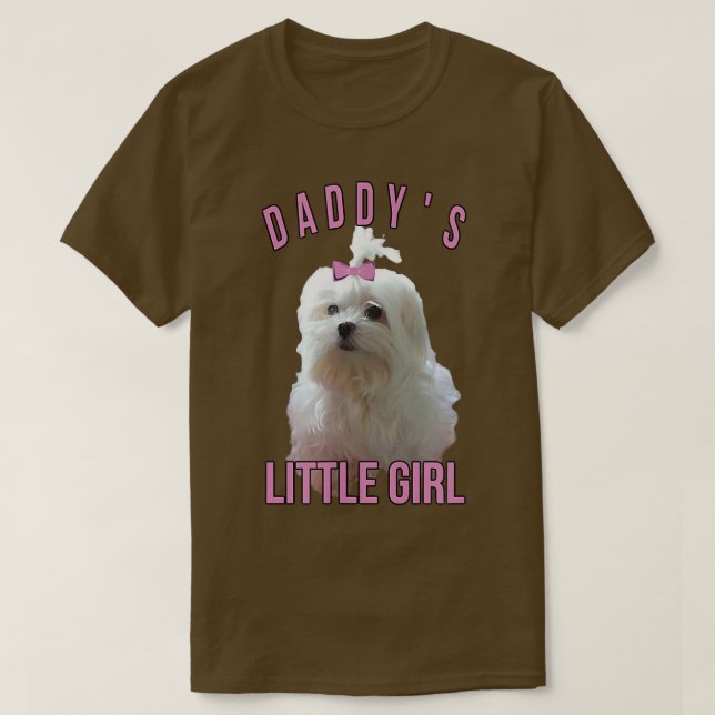 Manar Malta Hundar Pappa Ägare Kärlek Hund Fathe B T Shirt (Design framsida)