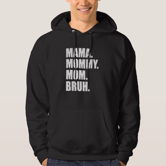 Manar Mamma Mamma Mamma Bruh Hoodie (Framsida)