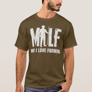 Manar Man I Kärlek Farming Funny Farmer Farm Tract T Shirt