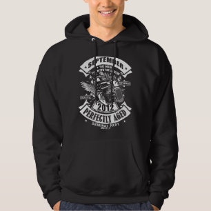 Manar Man Myth Legend september 2012 tionde födels Hoodie