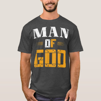 Manar Man of God Fars dag Christian T Shirt