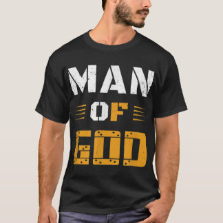 Manar Man of God Fars dag Christian T Shirt