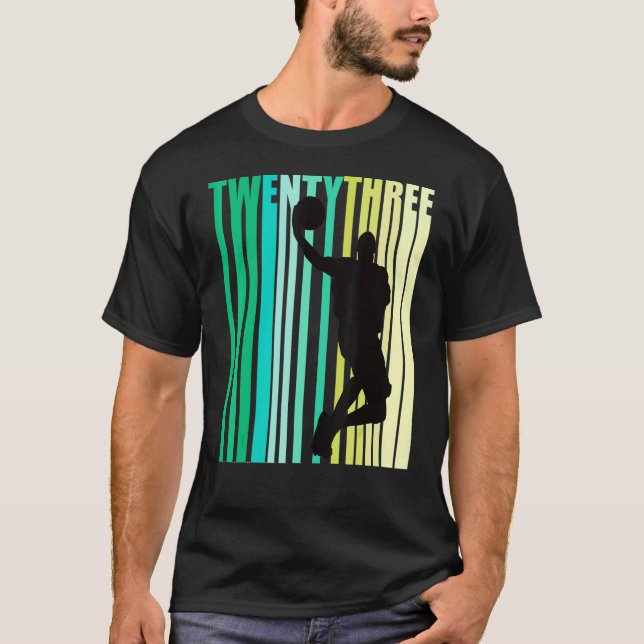 Manar Manar 23:e födelsedagsbollen 23 dagens spela T Shirt (Framsida)