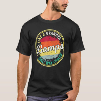 Manar Manar Bampa som en farfar - endast en kylare T Shirt
