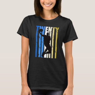Manar Manar basket 20:e födelsedagen för Sportfant T Shirt