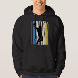 Manar Manar basket 46:e födelsedagen för Sportfant Hoodie