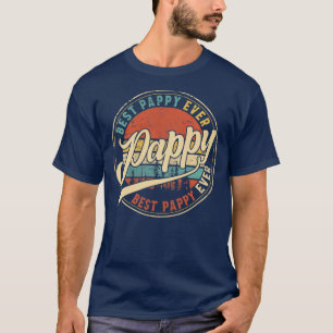 Manar Manar Best Pappy Aldrig Vintage Retro Pappa T Shirt