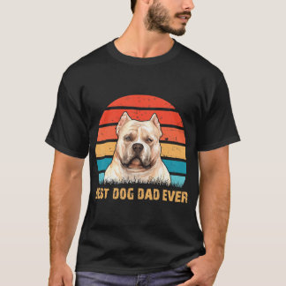Manar Manar Citat Best Hund Pappa någonsin, Vintag T Shirt