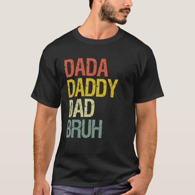 Manar Manar Dada pappa Pappa Bruh Pappa T Shirt (Framsida)