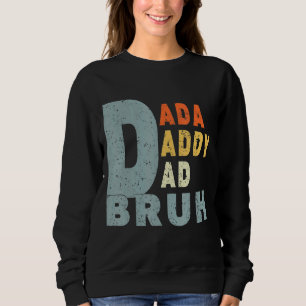 Manar Manar graddada pappa Pappa Bruh Pappa Retro T Shirt