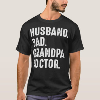 Manar Manar Grandpa for Läkare Birthday jul T Shirt
