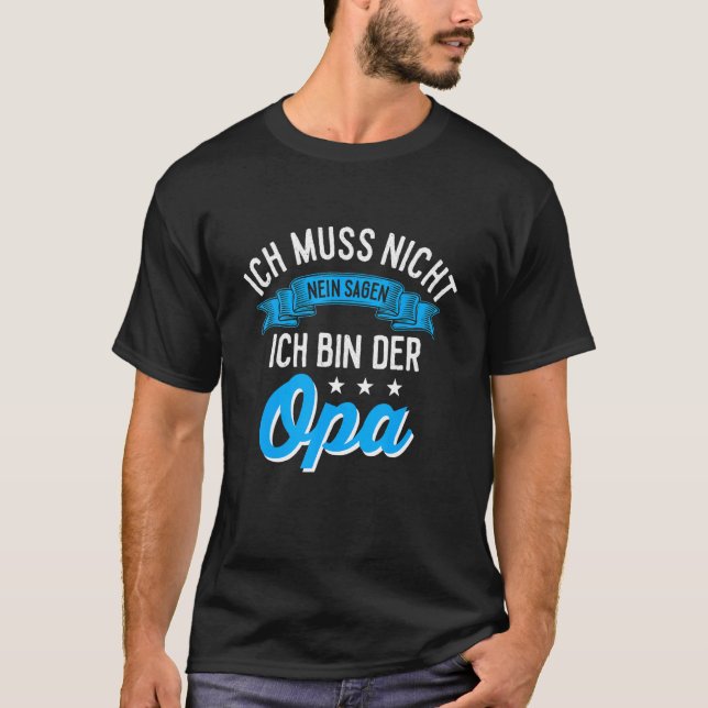 Manar Manar Ich Muss Nicht Nein Sagen Ich Tunna De T Shirt (Framsida)