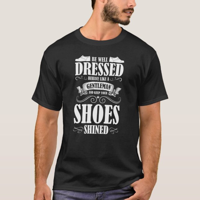Manar Manar Mode Shoes Stil Class Outfit Confiden  T Shirt (Framsida)