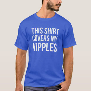 Manar Manar Nipple Cover Funny Sarcastic T Shirt