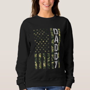 Manar Manar pappa American Flagga Proud Pappa Usa T Shirt