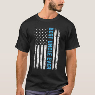 Manar Manar, världens bästa farbror, USA flagga 4: T Shirt