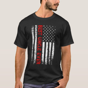 Manar Manar, världens bästa farbror, USA flagga 4: T Shirt