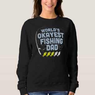 Manar Manar World's Okayest Fishing Pappa Fars dag T Shirt