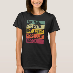 Manar, mannen, myten, det som bara är en brock. t shirt