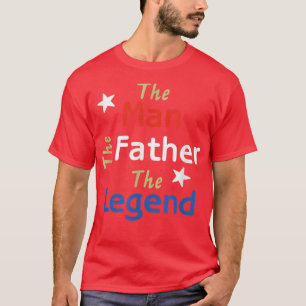 Manar människan Far, den förklarande Fars dag Gi T Shirt