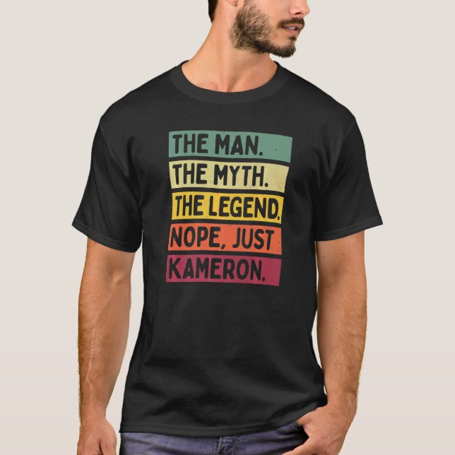 Manar människan, myten om påven bara Kameron T Shirt (Framsida)