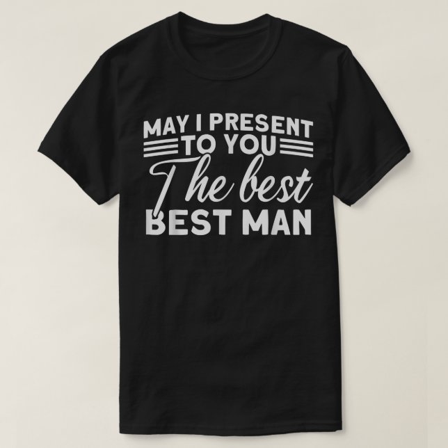 Manar, Marskalkarna Best Man T Shirt (Design framsida)