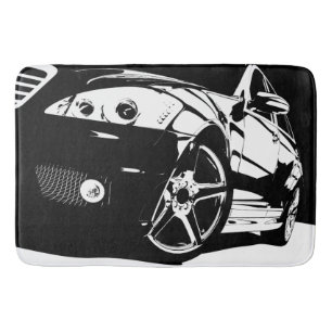 Manar Masculine Car Tema Badrumsmatta