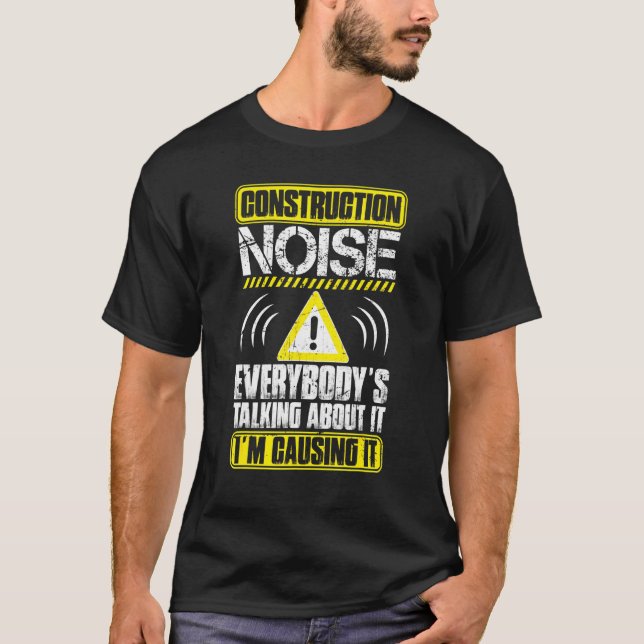 Manar Mason Construction Noise Brickie Brickmason  T Shirt (Framsida)