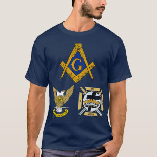 Manar Mason Scottish York Rite Tee Masonic 32 nd