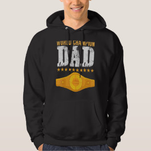 Manar-mästare Bälte Far-dagen från Kids Pappa Hoodie