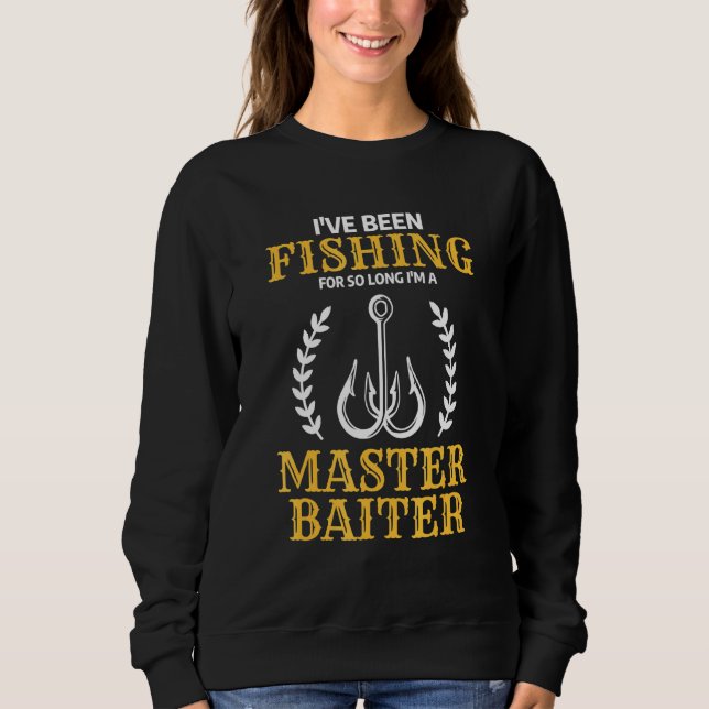 Manar Master Baiter Fish FishQuote for a Fisher T Shirt (Framsida)