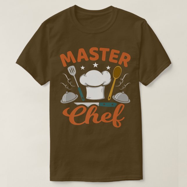 Manar Master Chef Cooking Funny Cook T Shirt (Design framsida)