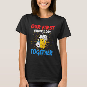 Manar Matar Flaska första Far-dagen T Shirt