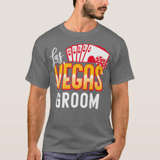 Manar Matching Las Vegas Bröllop Bride och Groom V T Shirt
