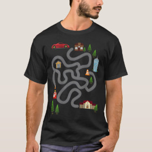 Manar Maze Tävling-trafikspårningsgåvor för Pa T Shirt