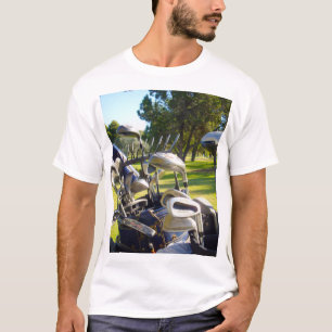 Manar med golf Klubbs T-shirt, T Shirt