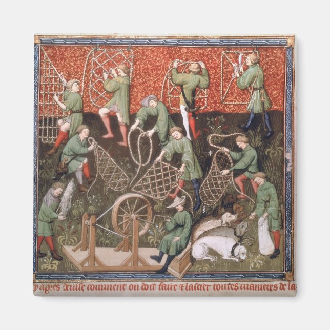 Manar med nät magnet (Framsidan)