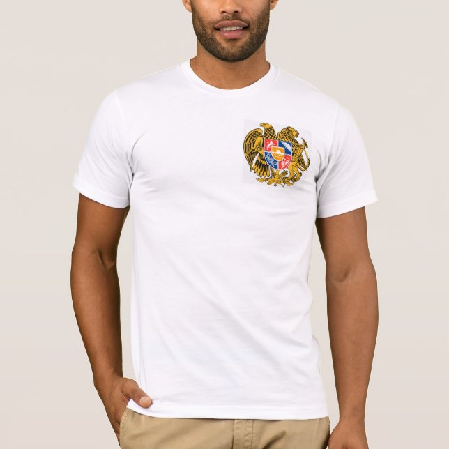 Manar medelarmeniska skjorta tee (Framsida)