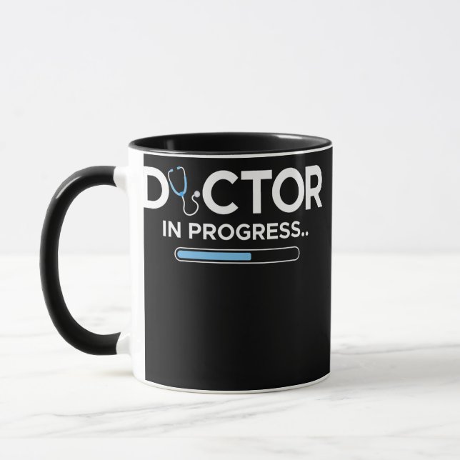 Manar Medicinsk skola Doktor Student Med Education Mugg (Vänster)