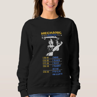 Manar Mekanisk timtaxa I Korrigera Sak T Shirt