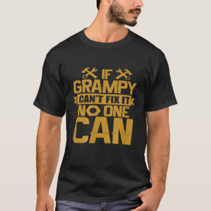Manar Mekaniska farfar av Pappa om Grampy Cant-räv T Shirt