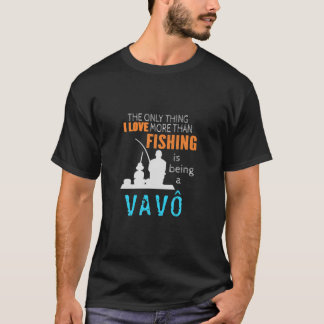 Manar mer än Kärlek Fishing Vavô Portugisiska Bras T Shirt