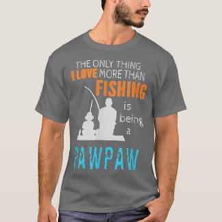 Manar mer än Kärlek Fiske efter Speciell morfar på T Shirt