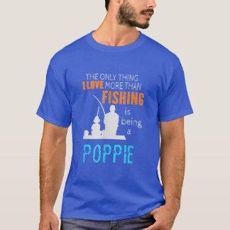 Manar mer än Kärlek FiskePoppie Speciell Grandpa T Shirt