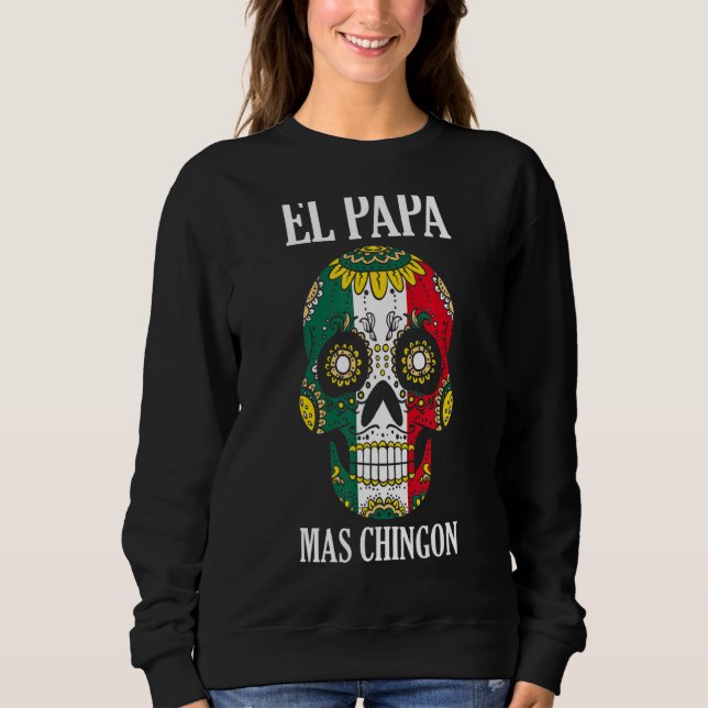 Manar Mexikanska Pappa Make Fars dag El Pappa Mas  T Shirt (Framsida)