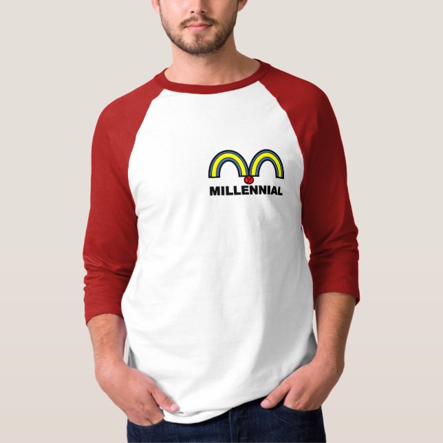 Manar MILLENNIAL T-Shirt (Framsida)